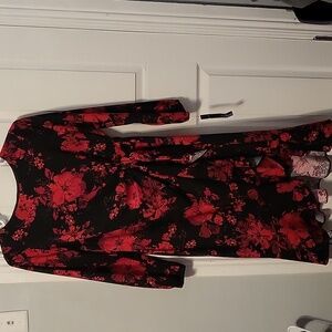 NWT Adorne Woman Elizabeth Side Tie Ruffle Dress